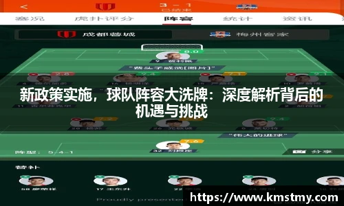 新政策实施，球队阵容大洗牌：深度解析背后的机遇与挑战