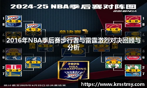 2016年NBA季后赛步行者与雷霆激烈对决回顾与分析